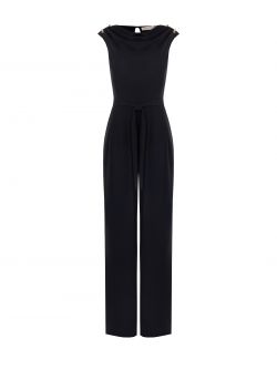Black Flowy Jumpsuit det_4