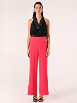Loose Trousers in Fuchsia Cady det_1