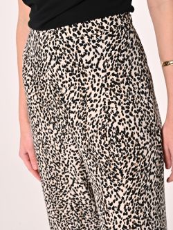 Hose mit Animal-Print und geradem Bein in_i5