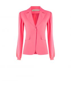 Cady Jacket in Camelia Pink det_4
