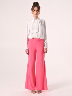 Pantaloni in Cadi color Camelia det_1