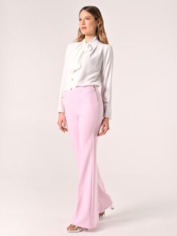 Pantaloni Rosa Confetto in Tessuto Tecnico in_i7