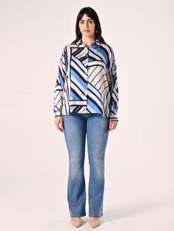 Camisa curvy con rayas celestes det_1