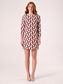 Robe en tissu technique imprimé det_1