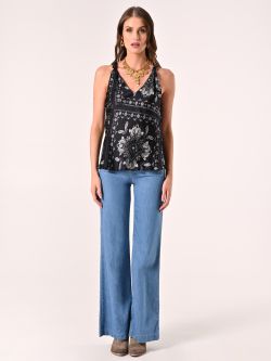 Top de satén con estampado paisley det_1