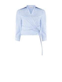 Camisa cruzada de rayas det_4
