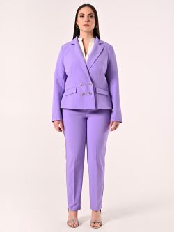 Curvy Lilac Jacket in Technical Fabric det_1