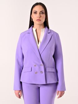 Curvy Lilac Jacket in Technical Fabric det_2