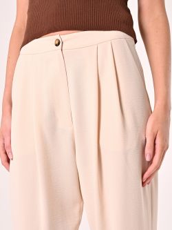Textured Beige Trousers in_i5