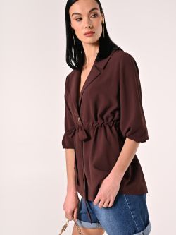 Textured Chocolate Jacket sp_e1