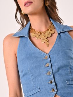 Gilet in Jeans in_i5