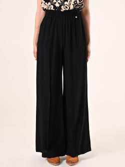 Flowy Black Trousers det_2