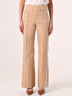 Hose in Beige aus Baumwolle mit Klappen det_2