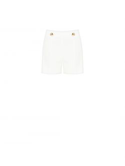 Short blanc en tissu technique det_4