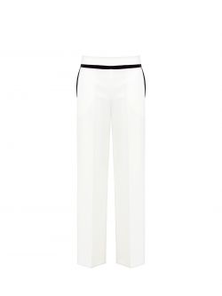 Pantaloni Palazzo Bicolor Black & White det_4
