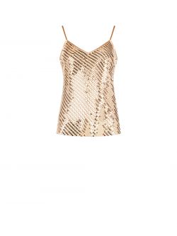 Top doré crochet et paillettes det_4