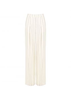 Weiße Hose mit blauen Streifen det_4