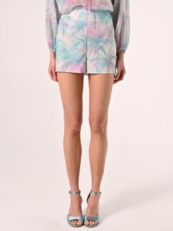 Shorts mit Palmen-Print det_2