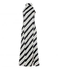 Robe à rayures noires et blanches det_4