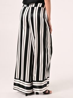 Gestreifte Hose in Black & White det_3