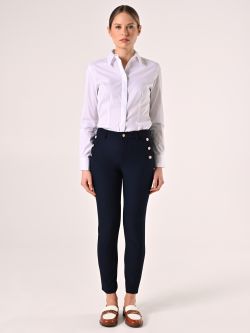 Pantalón azul con botones marineros det_1