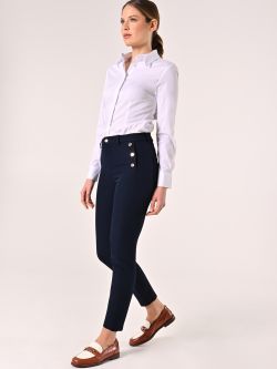 Pantalón azul con botones marineros in_i7