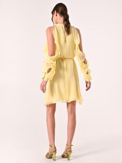 Abito Giallo con Rouches det_3