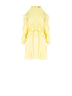 Abito Giallo con Rouches det_4