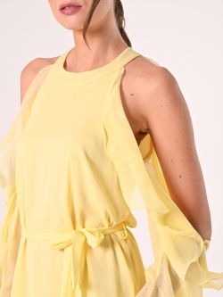 Abito Giallo con Rouches in_i5