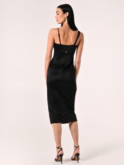 Stretch-Kleid in Schwarz det_3