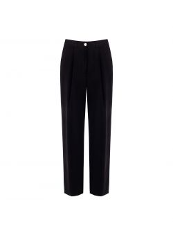 Pantaloni Neri con Pinces det_4
