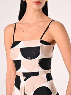 Midi-Kleid aus bedruckter Baumwolle in_i5