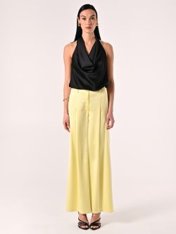 Pantaloni Gialli in Raso det_1