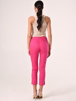 Skinny Fuchsia Cotton Trousers det_3