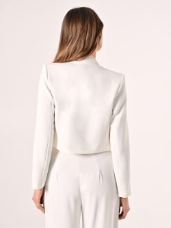White Open Shrug det_3