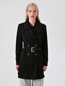 Trenchcoat aus Wildleder det_2