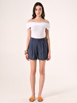 Shorts Blu in Misto Modal det_1