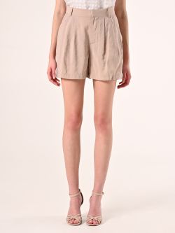 Shorts Beige Scuro in Misto Modal det_2