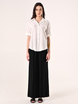 Camicia effetto Goffrato in Misto Viscosa det_1