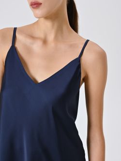 Top Spalline Sottili Blu in_i5