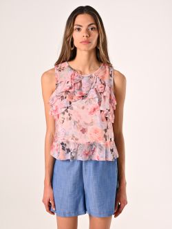 Flouncy Floral-print Top det_2