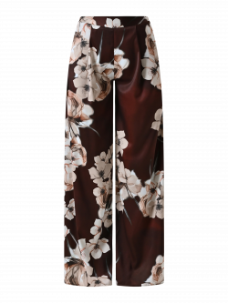 Hose mit Blumenmuster det_4