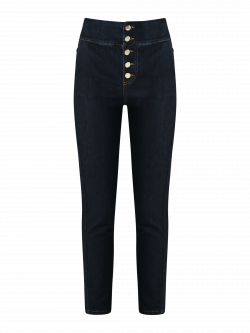 Slim-Fit-Jeans mit Stretchanteil in dunkler Waschung det_4