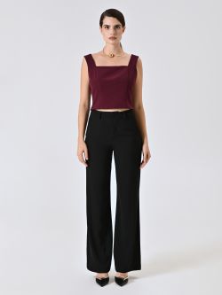Pantaloni Neri in Cadi  det_1