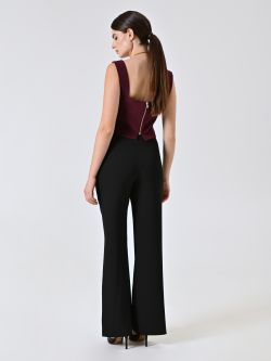 Pantaloni Neri in Cadi  det_3