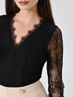Black Lace Bodysuit in_i5