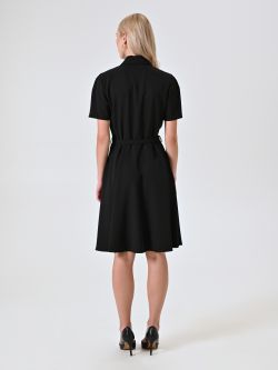Kleid mit Reißverschluss und Kragen det_3