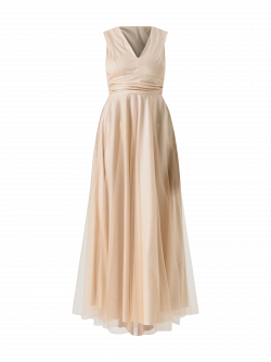 Abito Lungo in Tulle Glitter det_4