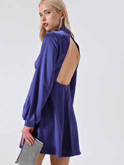 Vestido corto con espalda descubierta in_i5