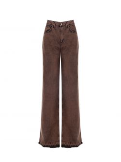 Jeans Marroni Gamba Dritta det_4